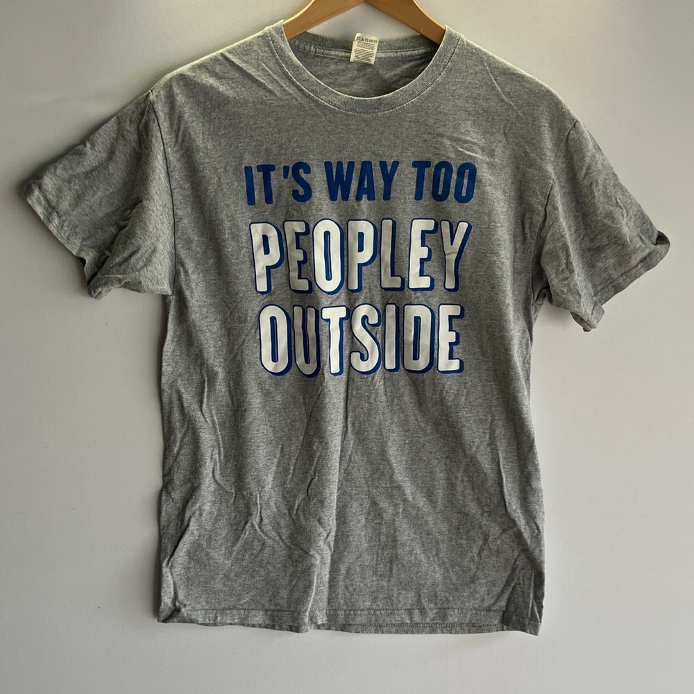 Fruit of the Loom Gray Graphic Tee